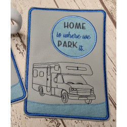 Stickdatei - Wohnmobil LineArt